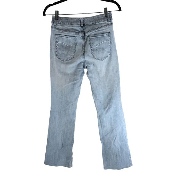 Chicos Light Wash Bootcut Jeans Stretch Size 2 (Chicos size 00) - Picture 2 of 3